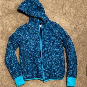 Ivivva fleece lined raincoat